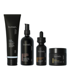 buttah. Supreme Kit front packaging showing all four products and benefits