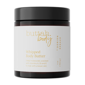 buttah front jar showing clean label and product benefit of natural hydration