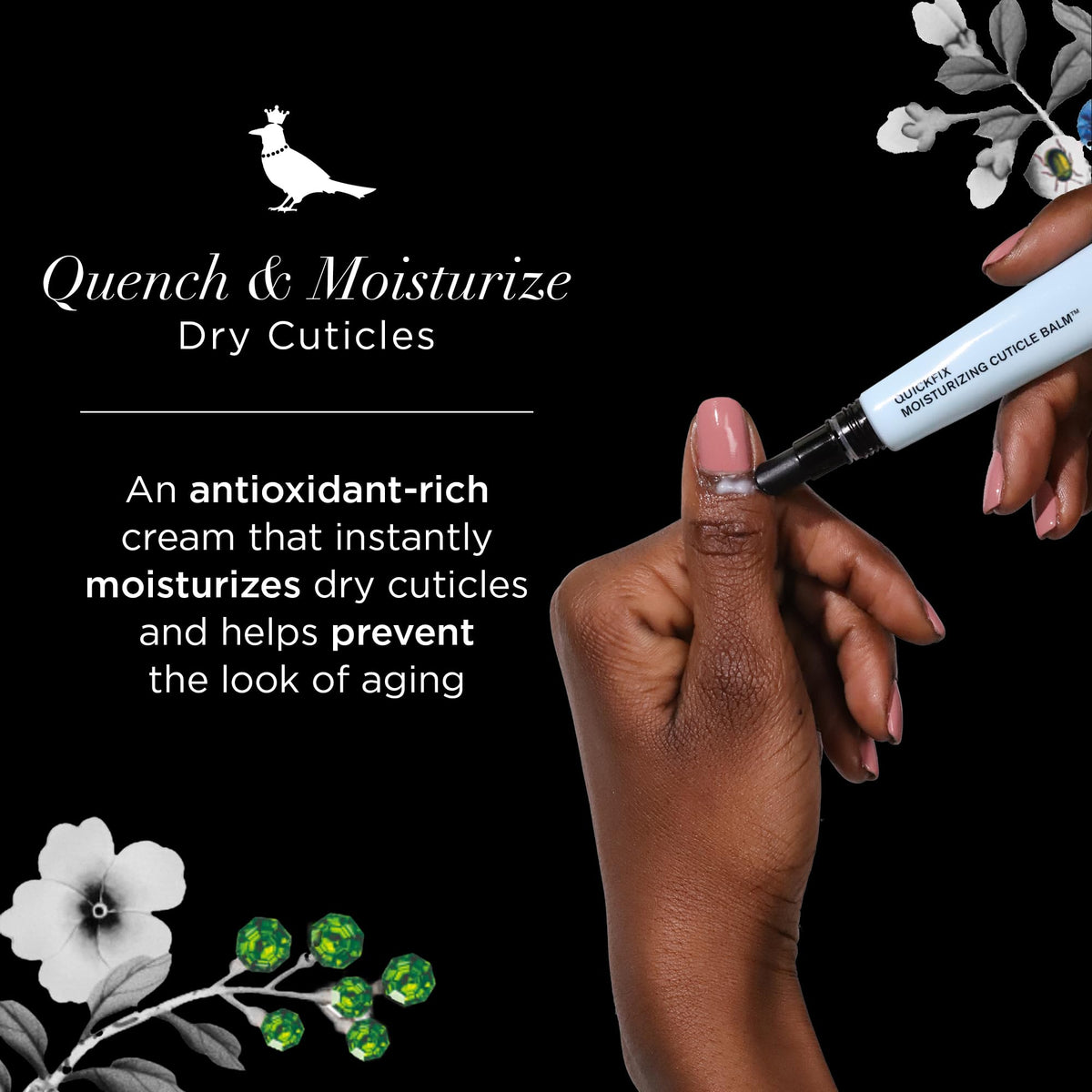 butter LONDON massage-tip detail demonstrating precise applicator and easy targeted use