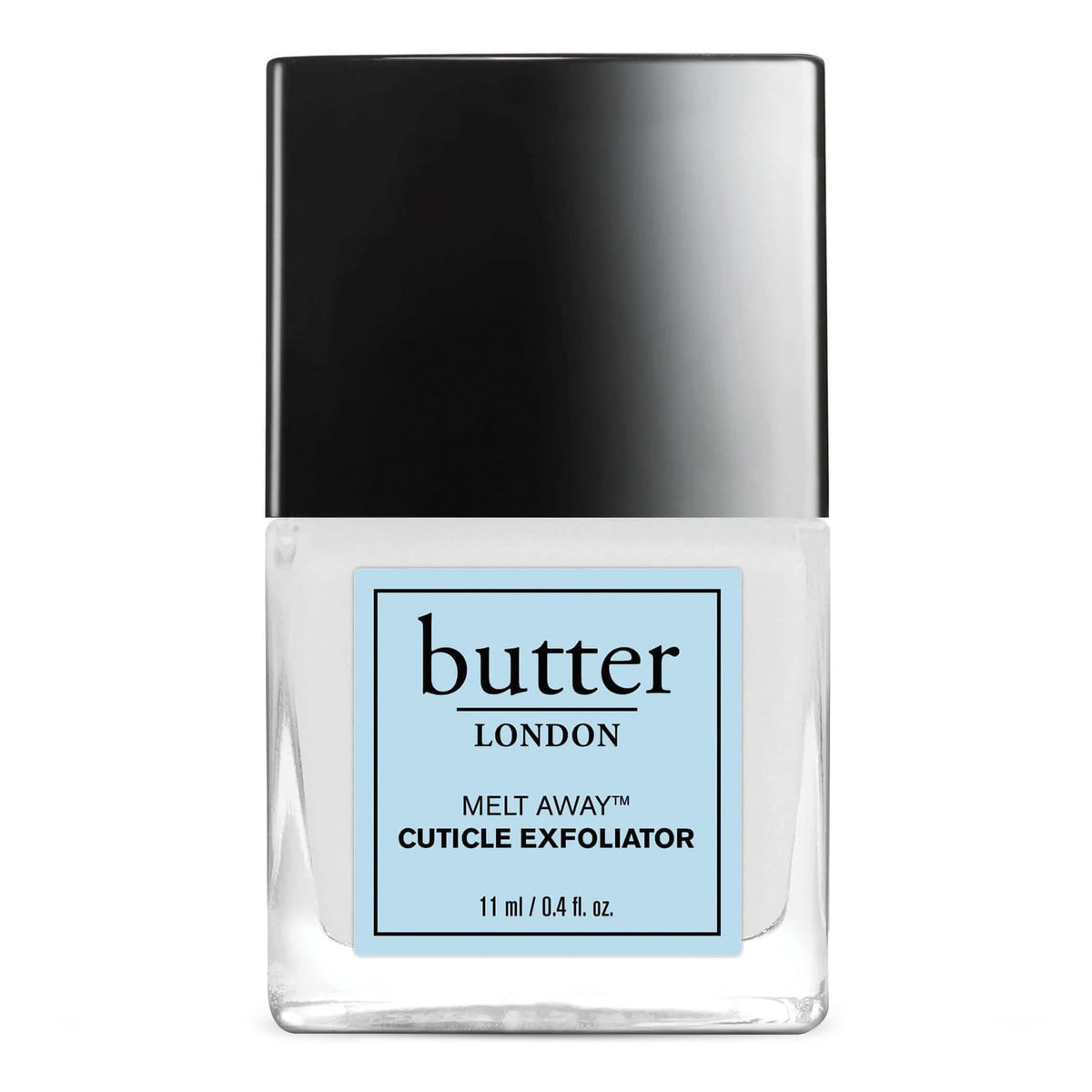 butter LONDON front bottle showing label and lightweight design