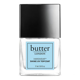 butter LONDON front packaging showing glossy top coat and brand