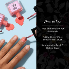 butter LONDON close-up of dewy texture highlighting glossy finish and nourishing formula