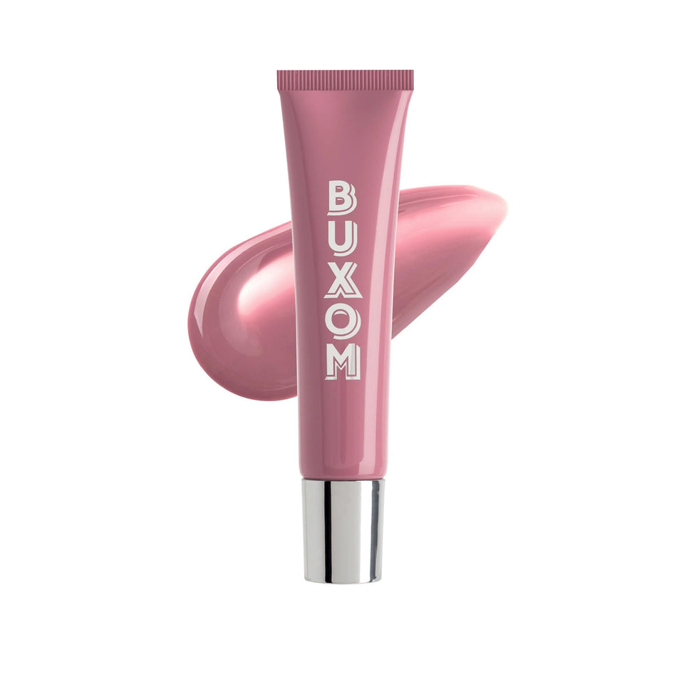 BUXOM front packaging showing Dolly Glaze tint and product benefit