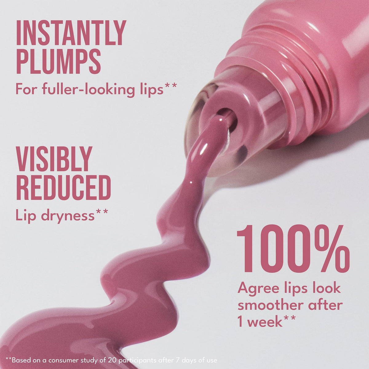 BUXOM applying overnight mask to lips for intense moisture