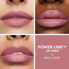 Buxom detail of built-in brush blending color for seamless finish
