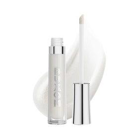BUXOM Dominique front packaging showing shade and glossy finish benefits