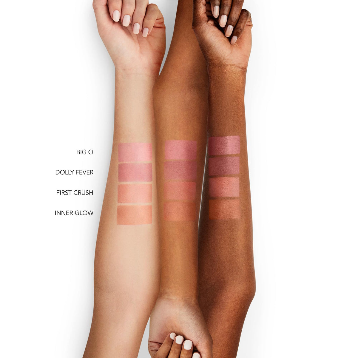 BUXOM First Crush applied by model demonstrating hydrating, plumping benefit