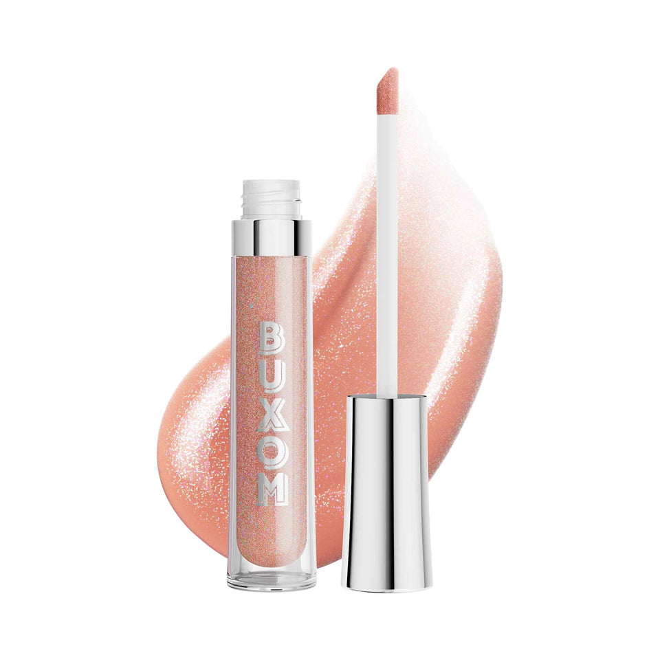 Buxom front packaging showing glossy tube and label, showcases product identity