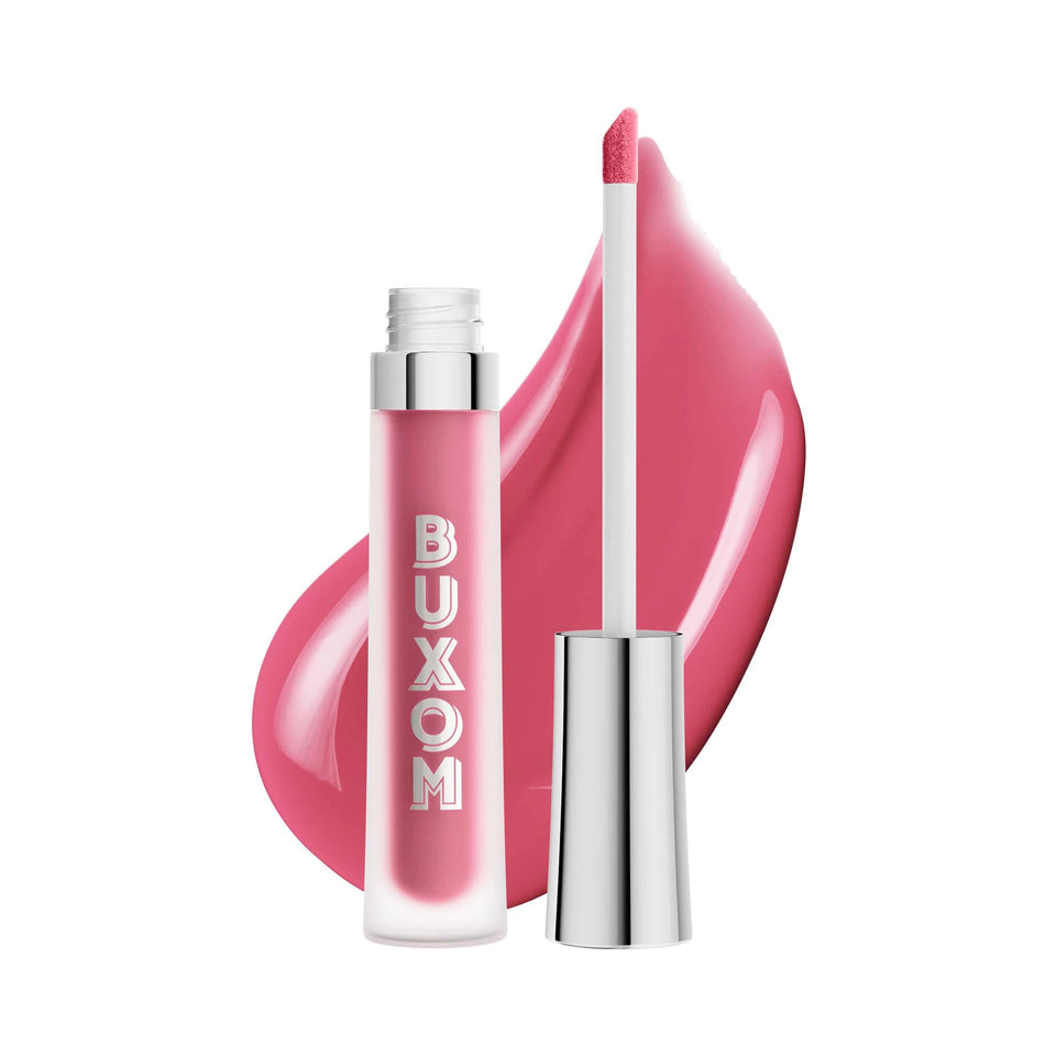 BUXOM front packaging showing Rose Julep gloss and clear brand benefit