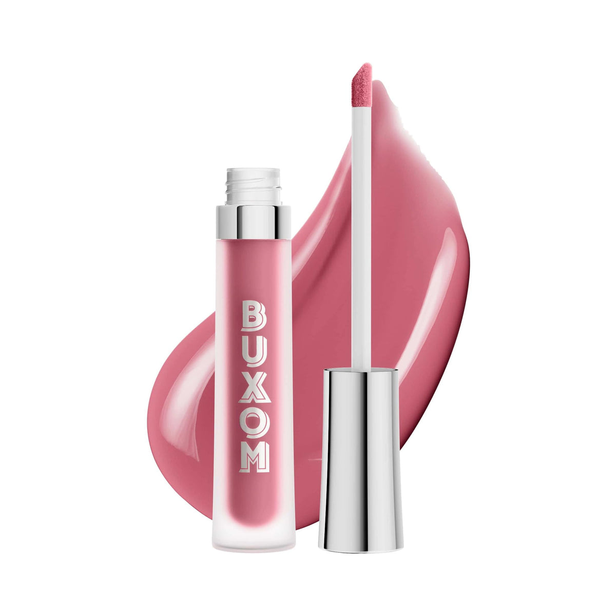 BUXOM front packaging showing Dolly shade and glossy finish benefit