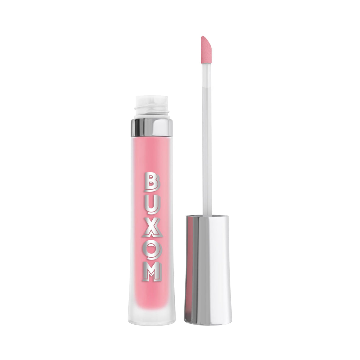 Buxom front packaging tube showing product and shade, clear high-shine finish