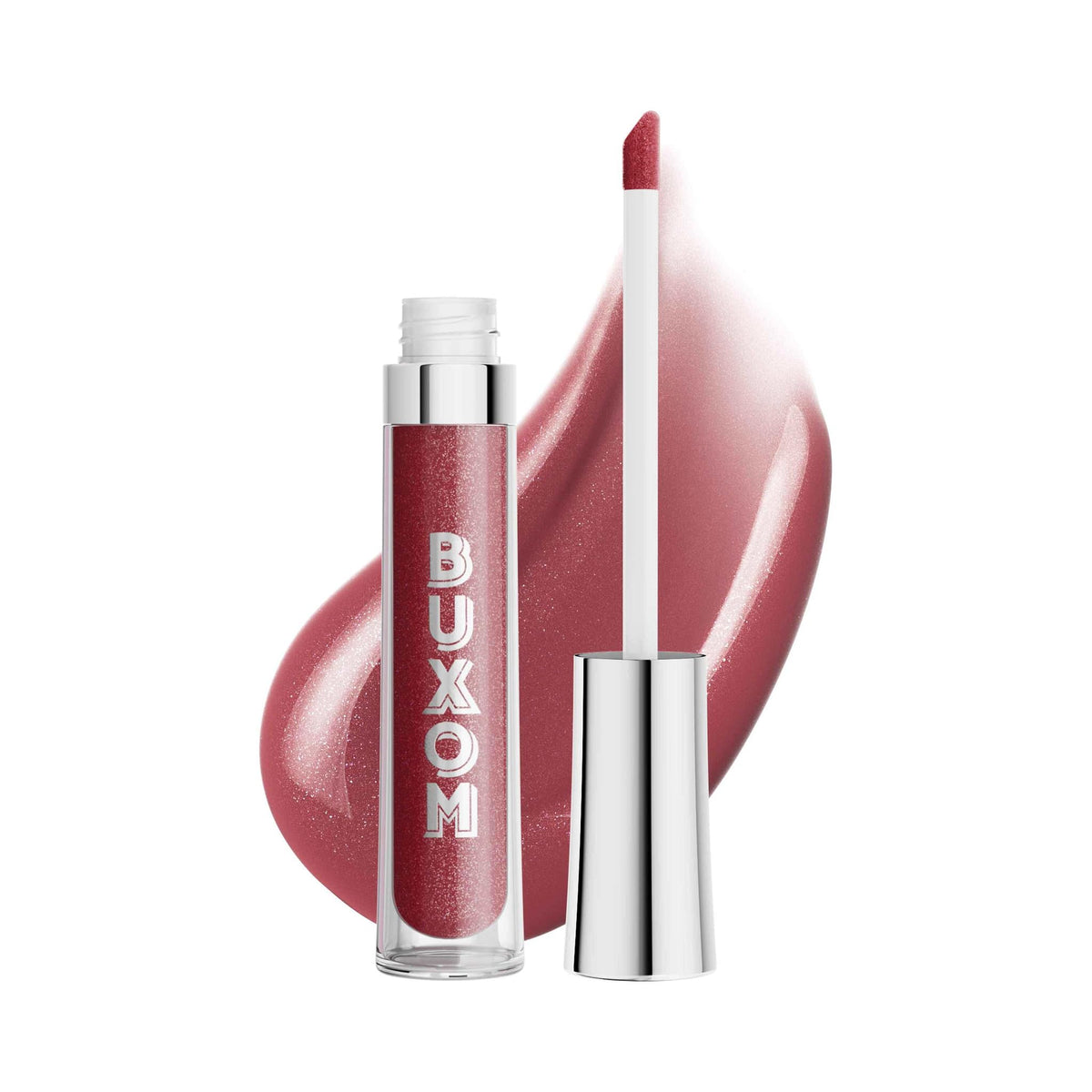 BUXOM Gabby front tube showing sleek packaging and portable design
