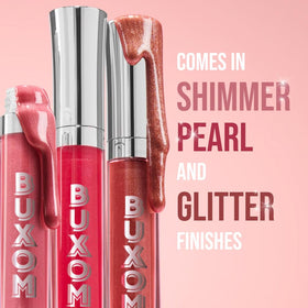 BUXOM Gabby open cap revealing product depth and clear pigment