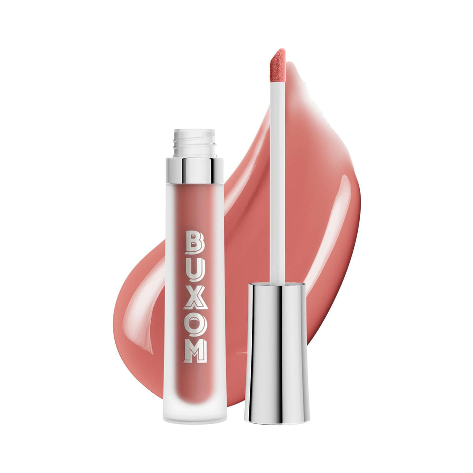 Buxom front packaging showing Hot Toddy gloss and shine benefit