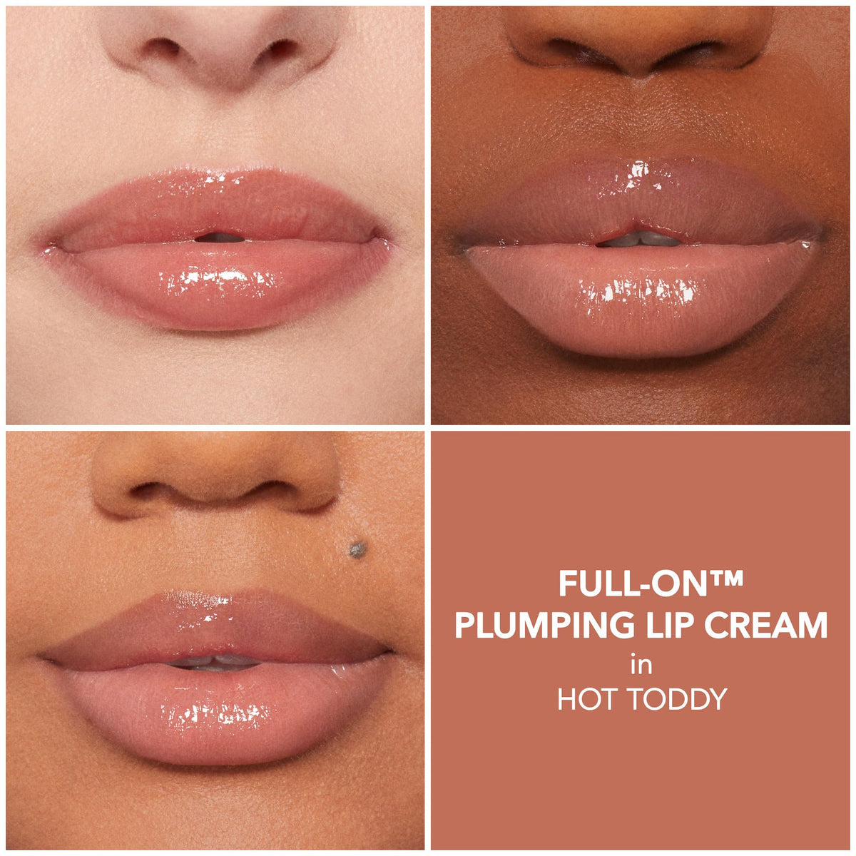 Buxom applicator wand lifting gloss for precise, easy application benefit