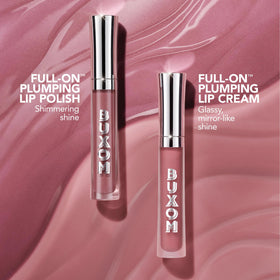 BUXOM lifestyle handbag shot featuring gloss as a convenient beauty essential