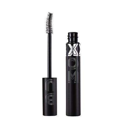 Buxom full-size mascara tube front view showing sleek packaging and bold color