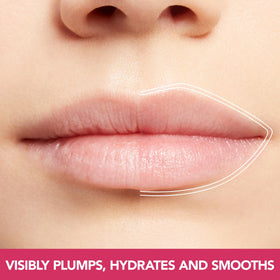 BUXOM close-up of smooth lip butter texture highlighting rich emollient feel and hydrating benefit