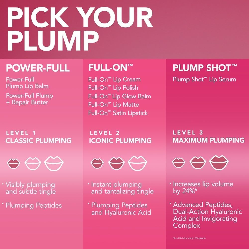Buxom open tube detail displaying product clarity and high-shine formula