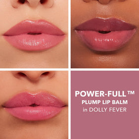 BUXOM Dolly Fever smooth balm texture close-up highlighting creamy hydration