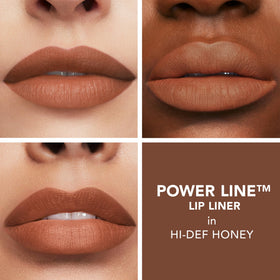 BUXOM texture swatch on skin highlighting creamy matte coverage benefit