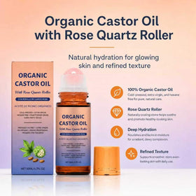 BXHSYD rose quartz roller ball close-up highlighting smooth stone and cooling finish