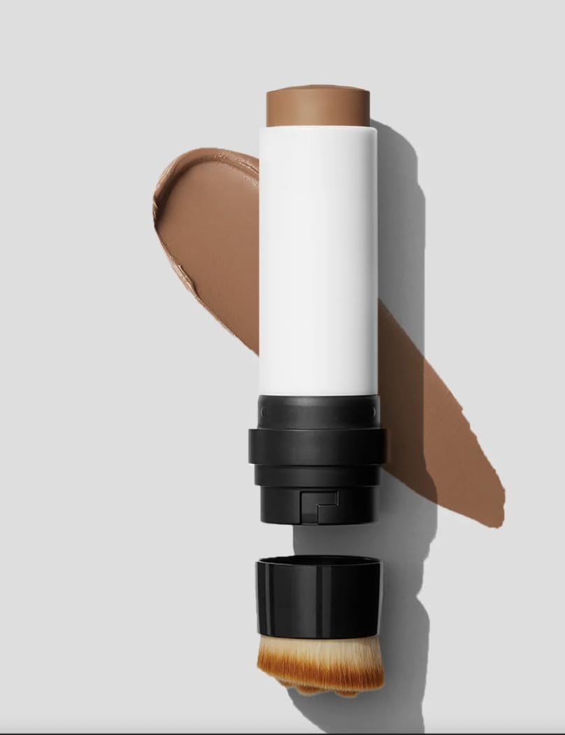 BY MARIO SoftSculpt stick front view showing shade and brush for precise sculpting