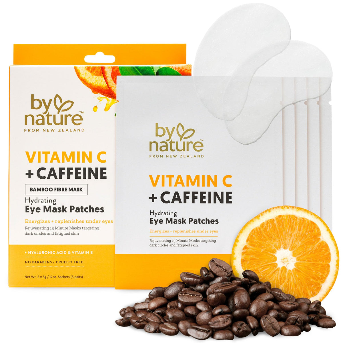 By Nature front packaging showing five pairs and clear benefits