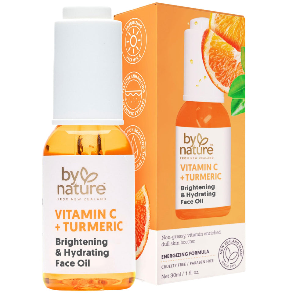 By Nature bottle front packaging showing clear product and bright label benefits