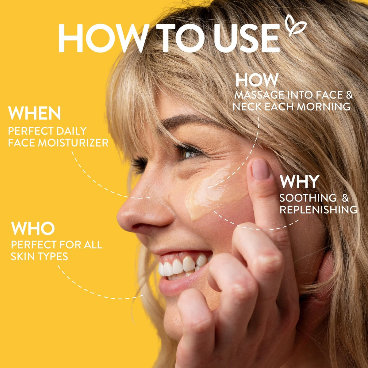 By Nature cream applied to hand demonstrating hydration and quick absorbency