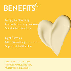 By Nature open jar texture close-up showing smooth cream for easy absorption