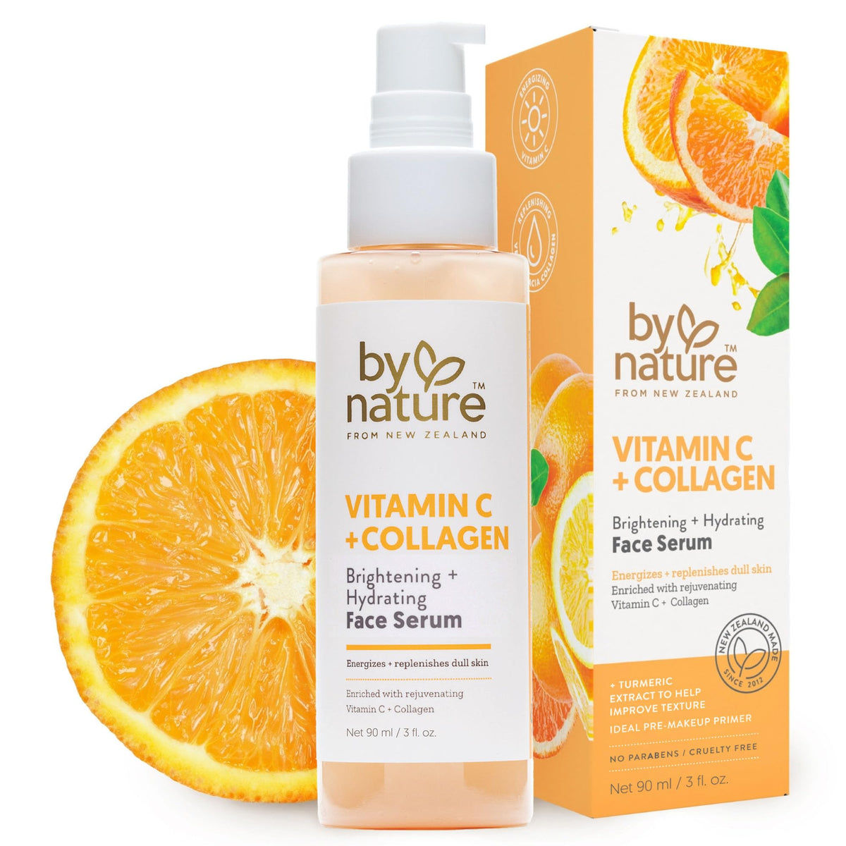 By Nature serum front packaging showing bottle and branding for easy identification and trust