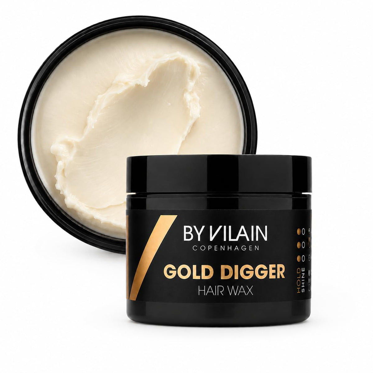 By Vilain jar front view showing bold branding and product benefit