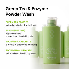 BY WISHTREND bottle label close-up highlighting ingredients and claims