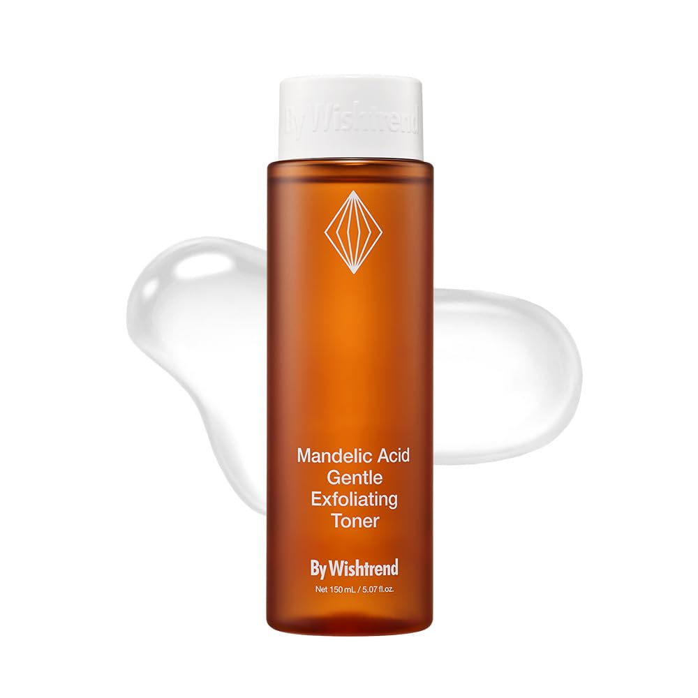 By Wishtrend front bottle view showing clean label and gentle exfoliant benefit