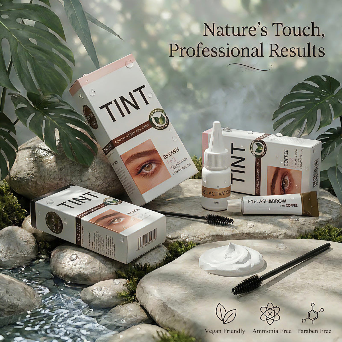 BYAYW step-by-step application on brows demonstrating simple 15-minute routine