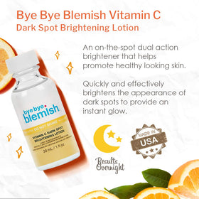 Bye Bye Blemish applied to a spot demonstrating precise targeted benefit