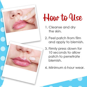 Bye Bye Blemish label detail highlighting salicylic acid and hyaluronic acid