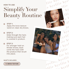 byellie product in a makeup bag showing travel-ready size and everyday convenience