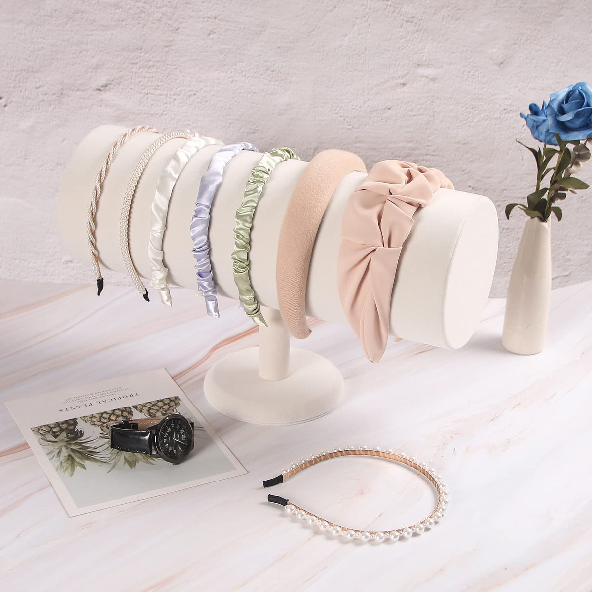 ByKen T-bar with earrings displayed providing easy selection benefit