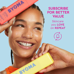 BYOMA cream applied on hand demonstrating quick absorption and non-greasy feel