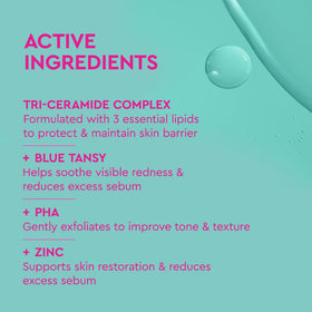 BYOMA ceramide complex close-up highlighting restorative lipid support