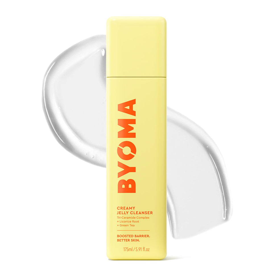 BYOMA front packaging showing bottle and label for gentle barrier support