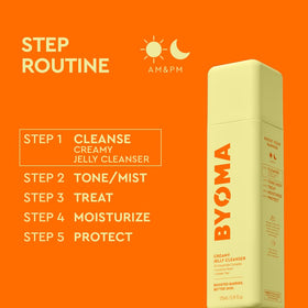 BYOMA licorice root ingredient display emphasizing brightening support