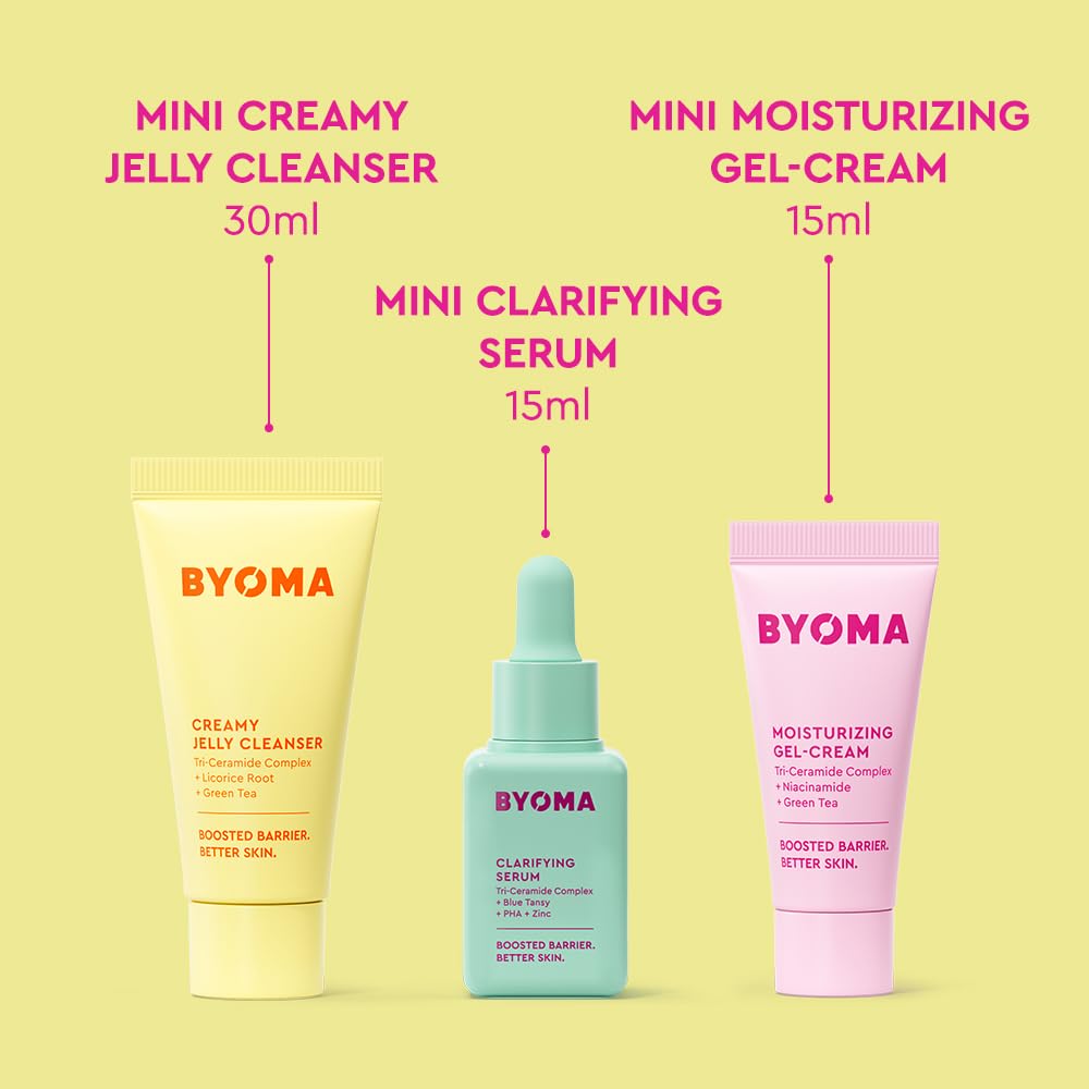 BYOMA creamy jelly cleanser texture close-up demonstrating gentle hydration benefit