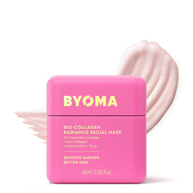 BYOMA front packaging bottle showing product and instant radiance