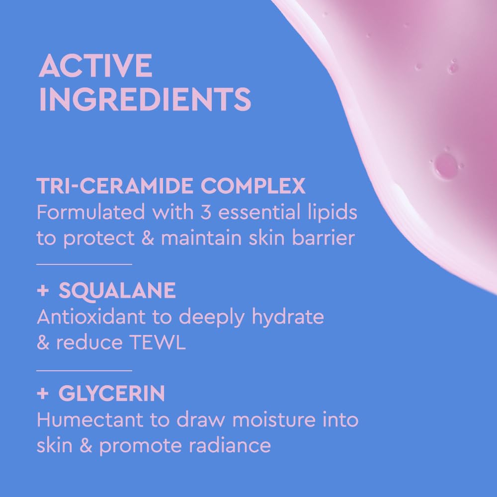BYOMA hydrating serum dropper dispensing a clear drop to boost skin moisture