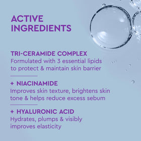 BYOMA visual of hyaluronic acid drop to show hydration boost and plumping effect