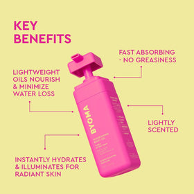 BYOMA jojoba and seabuckthorn ingredients displayed for antioxidant support