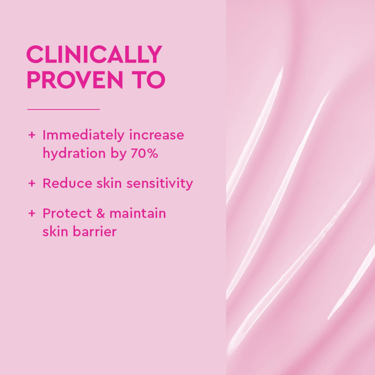 BYOMA jar open revealing gel-cream texture and fast-absorbing benefit